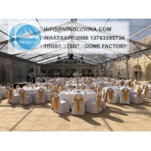 300 People Indoor Outdoor Wedding Marquee 850gsm PVC