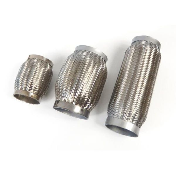 Buy Double Braided 45mm 4 Inch Stainless Steel Exhaust Flex Pipe at wholesale prices