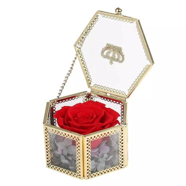 Wholesale preserved flower gift box Preserved Flowers Flower Crafts Preserved roses preserved roses