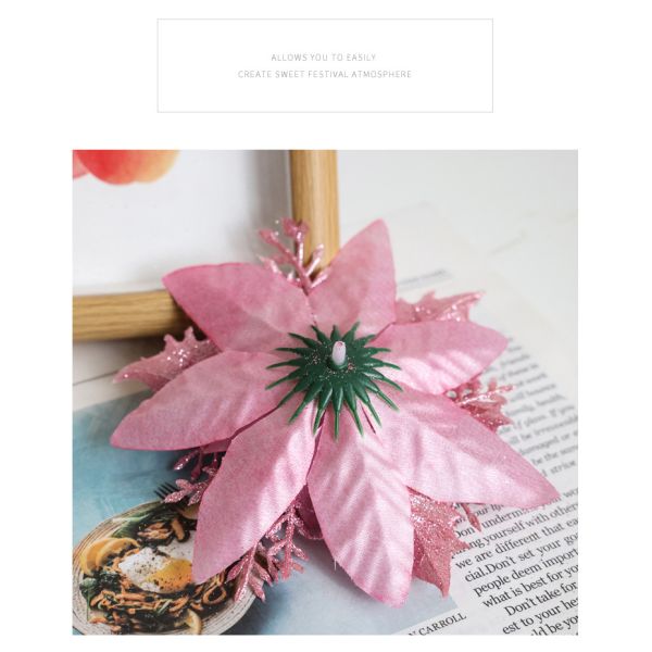 Onion Cloth Plush Cloth Powder Sprinkled Simulated Christmas Wreath Accessories