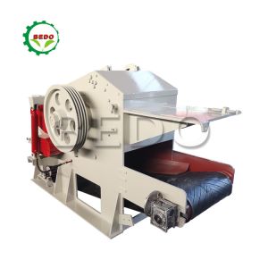 Self Feeding Wood Chipping Machine Electric Chipper Shredder