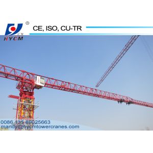 12t QTZ230(PT6425) 50m Freestanding Flattop Topless Tower Crane Manufacturer in