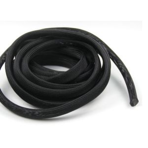 Abrasion Resistance Automotive Braided Sleeving Custom Diameter For Electrical