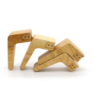 Natural Rubber Wooden Handle for Teapot Coffee Pot