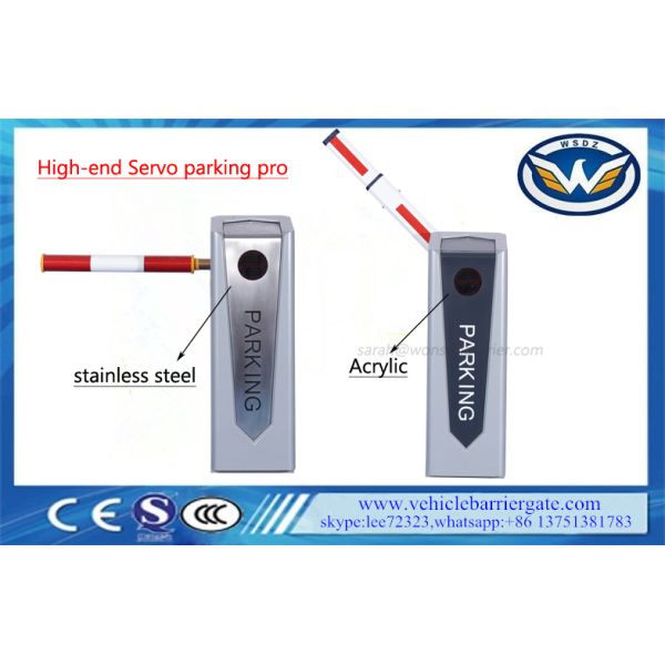 Servo Motor IP55 300r/Min 6m Arm Automatic Vehicle Barrier