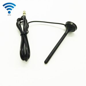 Black GSM / UMTS Magnetic Base Antenna Car Whip Use with FEM Connector