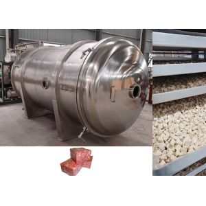 50KG Vacuum Freeze Dry Fruit Machine Air Cooling