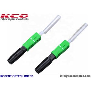 Quality SC/APC Fast Connector with 3D Pass No Matching Gel and Compatible with 3mm Drop Cable for sale