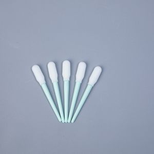 Foam Cleaning Swabs with Rigid PP Stick Large Head Cotton Swabs