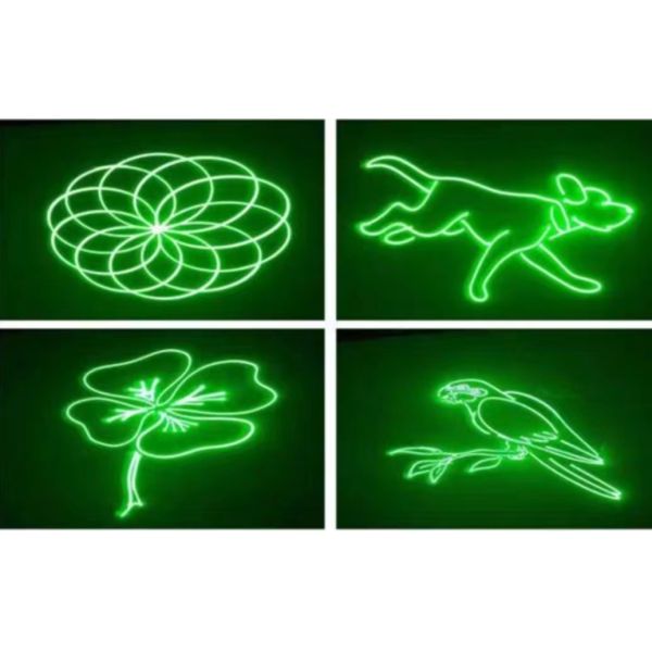 IP33 Rated Multi Laser Light Mini 3W RGB For Outdoors Full Color Animation Disco