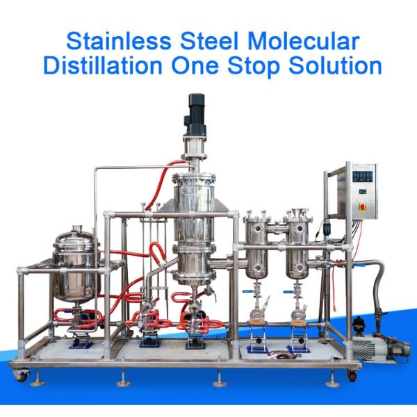 stainless steel molecular distillation equipment