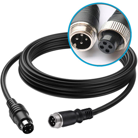 Heavy Duty Trailer Connector Cable Kit Install 1, 2 Or Up To 4 Cams On A Trailer Or RV