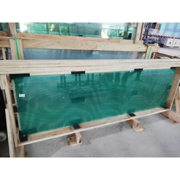 Buy Outdoor 6.3mm SGP Laminated Glass Metal Coated Polymer Fabric at wholesale prices