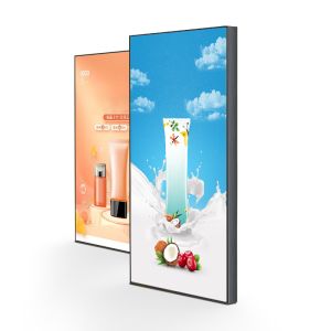 Hanging Advertising Wall Mount Lcd Digital Signage 32 Inch Ultra Wide Media