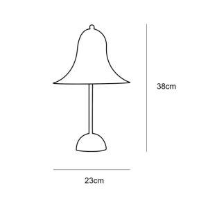 Nordic Classic Simple Bedside lamp for Living Room Foyer Study Home Decor Bell
