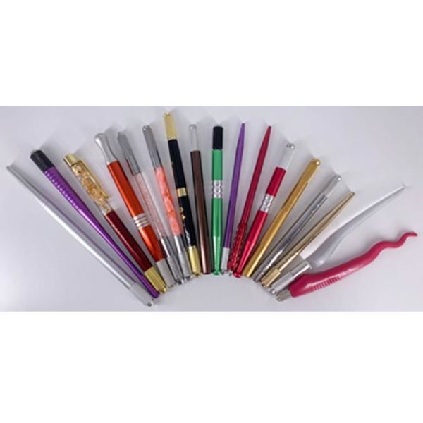 Professional Permanent Makeup Manual Tattoo Microblading Pen Crystal Acrylic Tattoo Pen Accepted OEM China Factory Suppl