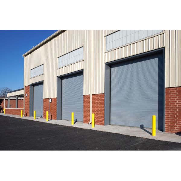 220V Roll Up Industrial Sectional Overhead Doors Garage 12000MM Galvanized Steel
