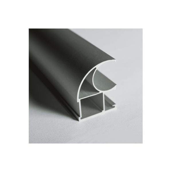 Buy Vertical C Shaped Aluminum Extruded Profiles For Wardrobe Closet at wholesale prices