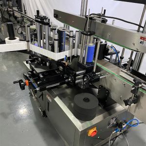 Adhesive Sticker Bottle Labeling Machine 3000W Antirust Stainless Steel