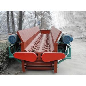 China China quality tree bark peeling machine / pine wood debarker machine with single roller or double rollers on sale