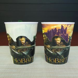 AB Grade Customized Large Plastic Drinking Cups With Cold Change