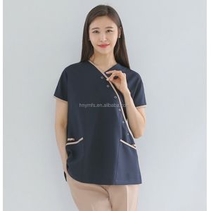 Custom Made Hotel House Keeping Chef Uniform Tops Low MOQ Quick Production