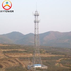4 Legged Self Supporting Lattice Steel FM Radio Communication Tower with
