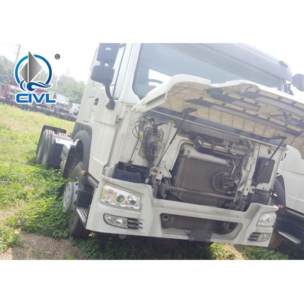 10 Tires SINOTRUK HOHAN 6X4 Howo Tractor Truck 371HP HF7 / HF9 Prime Mover truck