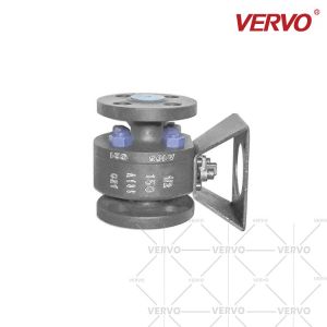 Dn15 2 Piece Ball Valve Forged Steel A105 1/2 Inch 150lb RF Flanged With ISO