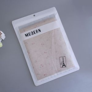 Underwear plastic packaging bag men women general self sealing mylar bag