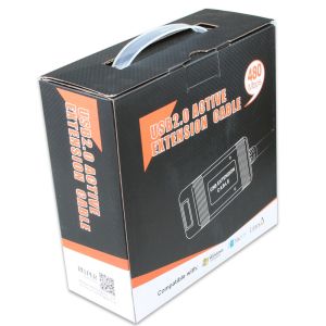 Durable PVC USB Active Repeater Cable , 30M USB Repeater Extension Cable