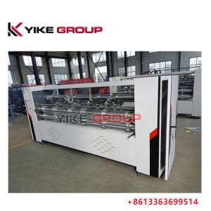 Corrugated Cardboard Thin Blade Slitter Scorer Machine With Electric Adjustment