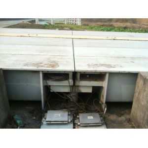 Trailer Weigh Station Heavy Duty Weighbridge Digital Ultra Width 5 Meter