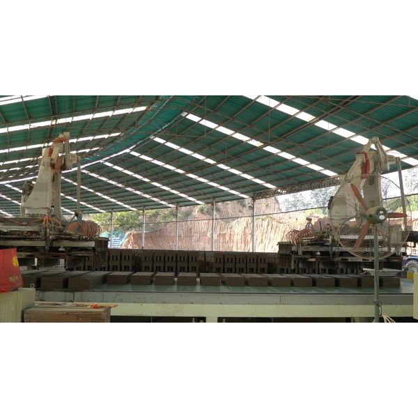 Robot Stacking Machine Fired Clay Brick Making Machine For 30000 Bricks/Hr