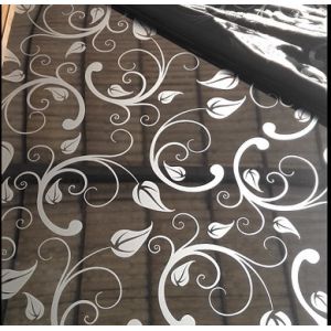China manufacturer mirror etched pattern stainless steel for elevator lift