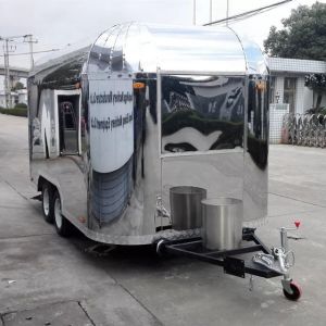 3 Wheels Food Trailer Low Budget Machinery Function for Making Food on the Move