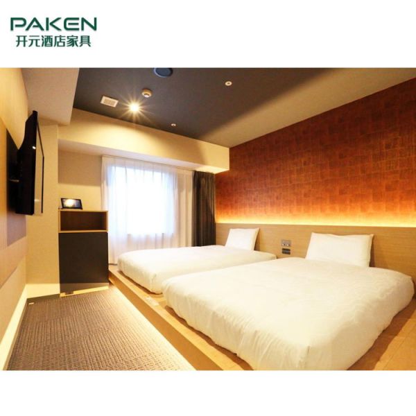 Buy ISO9001 King Size Melamine Surface Modern Hotel Furniture at wholesale prices