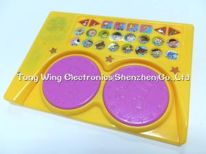 Quality ABS + CCNB 6 Button and 2 LED Module For Intellectual Baby Play A Sound Book for sale
