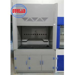 Durable Laboratory Fume Cupboard With PP Anti Corrosion Blower And Epoxy Resin