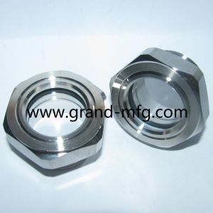 BSP G2 INCH SS304 Oil Sight Glass Level Monitor With Big Viewing Window And