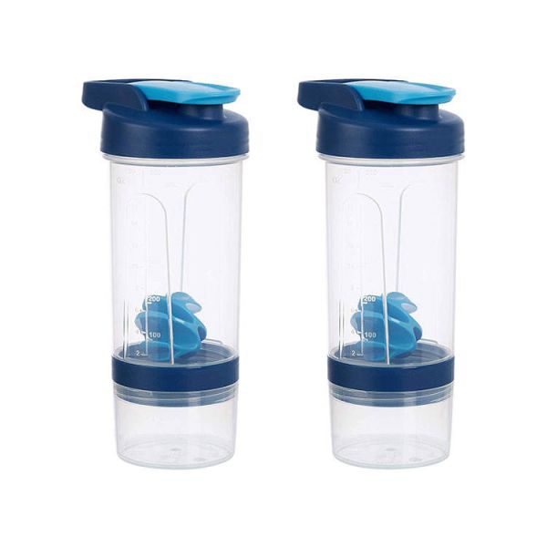 Buy 20Ounce Custom Sports Gym Fitness Plastic Shaker Bottles at wholesale prices