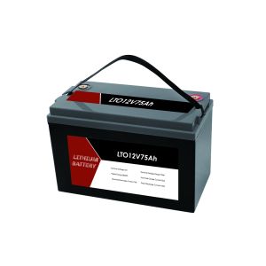 LTO 12V 75Ah Portable Lithium Titanate Battery Pack With BMS For RV / Caravan /