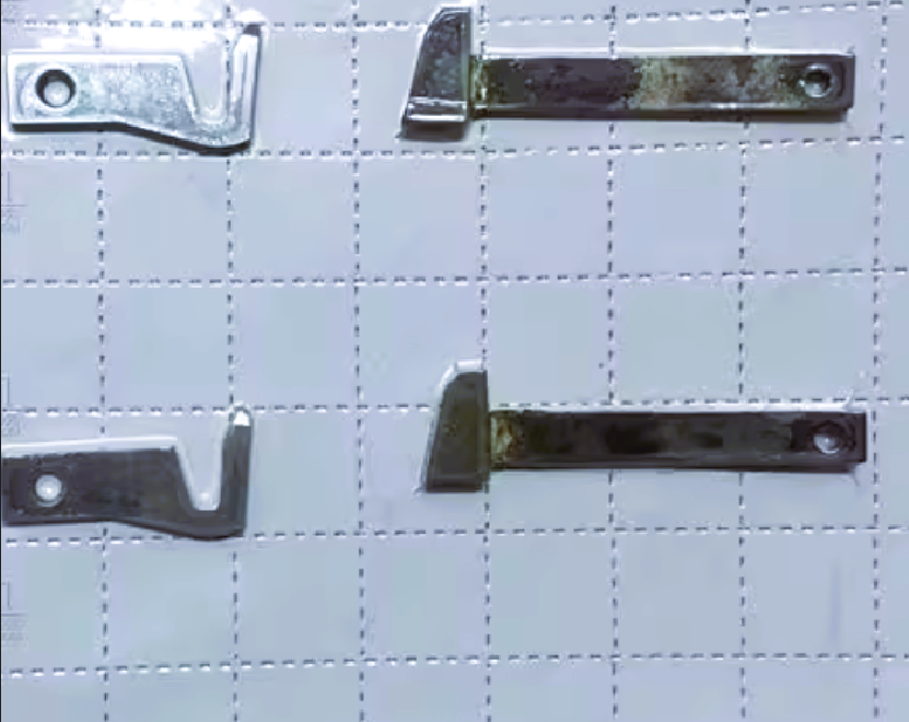 China SCISSOR BLADE  FOR SULZER RUTI G6200 627-208-000 Cat. G6200-2 544 012.01 POS.8 on sale