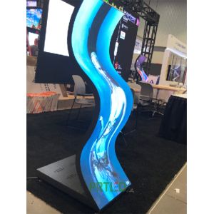 SMD1515 P1.875 240x120mm Soft Curved Flexible Led Display Screen Module