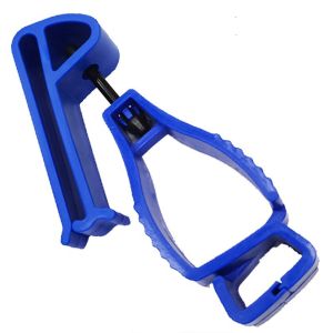 Custom Plastic Glove Clip Lime Polyoxymethylene Interlock Belt Clip