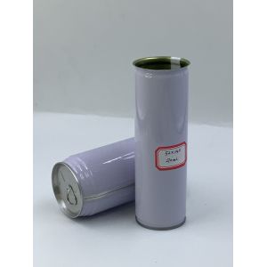 Quality Personalized 270ml Tin Beverage Can 52mm X 140mm Flexible Lightweight And Easy To Carry for sale
