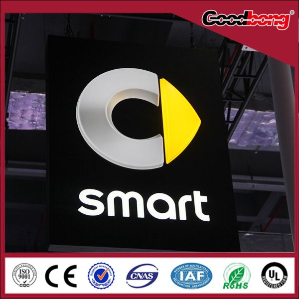 vacuum metalized Car Resell car exhibition car signage