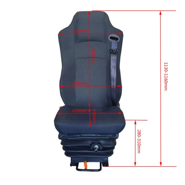 Air Suspension Seat Luxury Seats With Electric Air Pump Truck /Bus Driver Seat