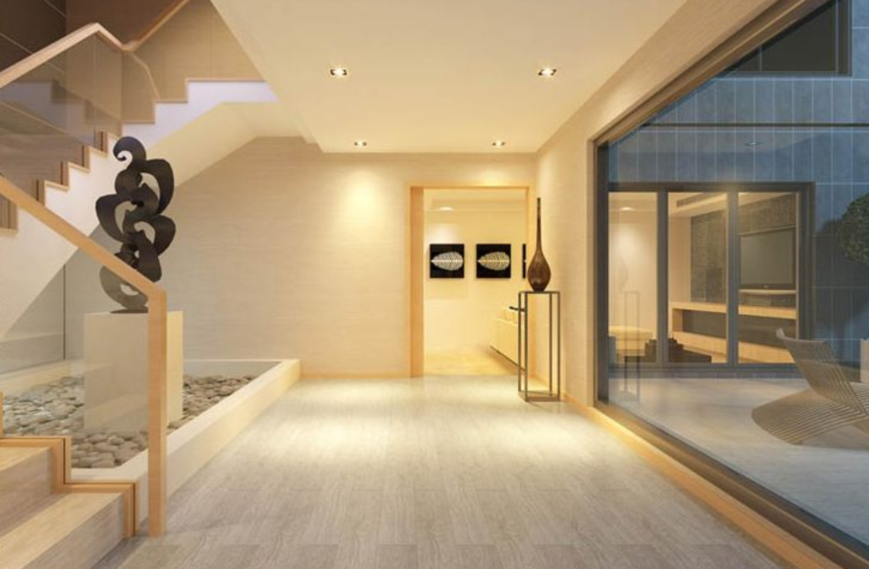 China Engineered MDF HDF Laminated Wooden Flooring Soundproof Waterproof on sale