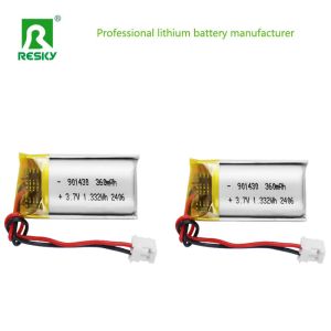 Lithium Polymer Battery Cell 3.7V 901430 360mAh 1.33wh Rechargeable Lithium